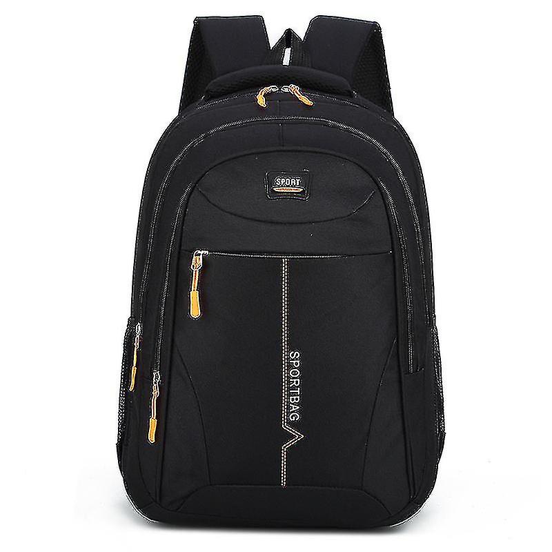 Casual Backpack Pvc Letter Student Schoolbag Outdoor Computer Business Backpack
