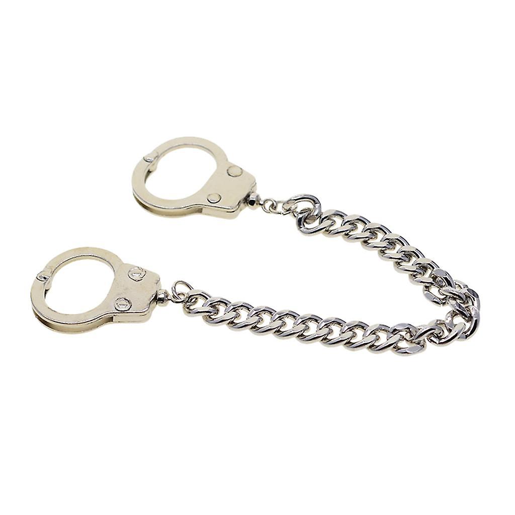 Mini Handcuffs Keychain Metal Creative Chain for Car Key Chain Ring Holder
