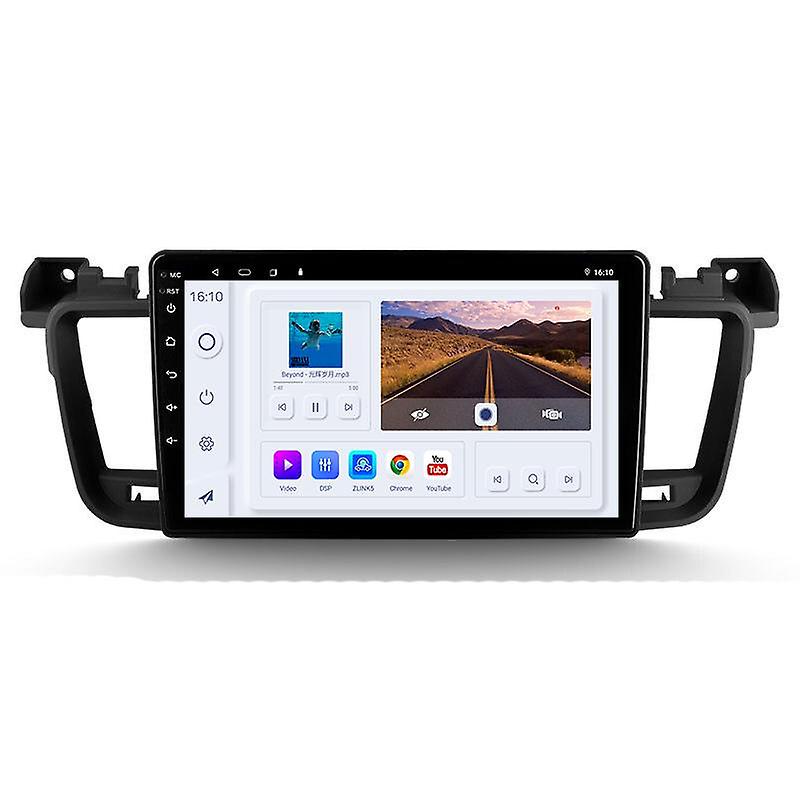 Car Radio Android Gps Navigation Player For Peugeot 508 2011 -2018 Multimedia Stereo WiFi Video 2din