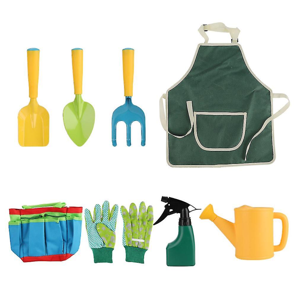9Pcs Gardening Tool Sets Garden Hand Tools Kit Playing Sand Beach Toys Tools