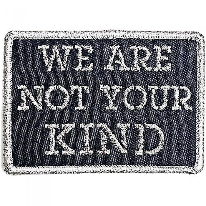 Slipknot We Are Not Your Kind Stencil Iron On Patch