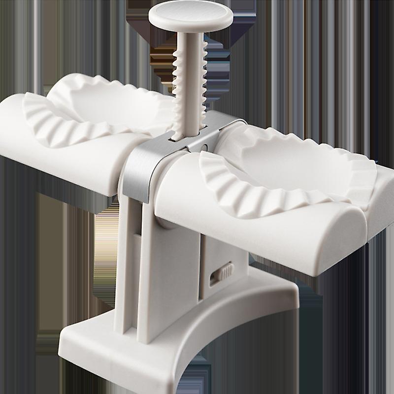 Home Automatic Dumpling Maker with Dual Mold Options for Kitchens