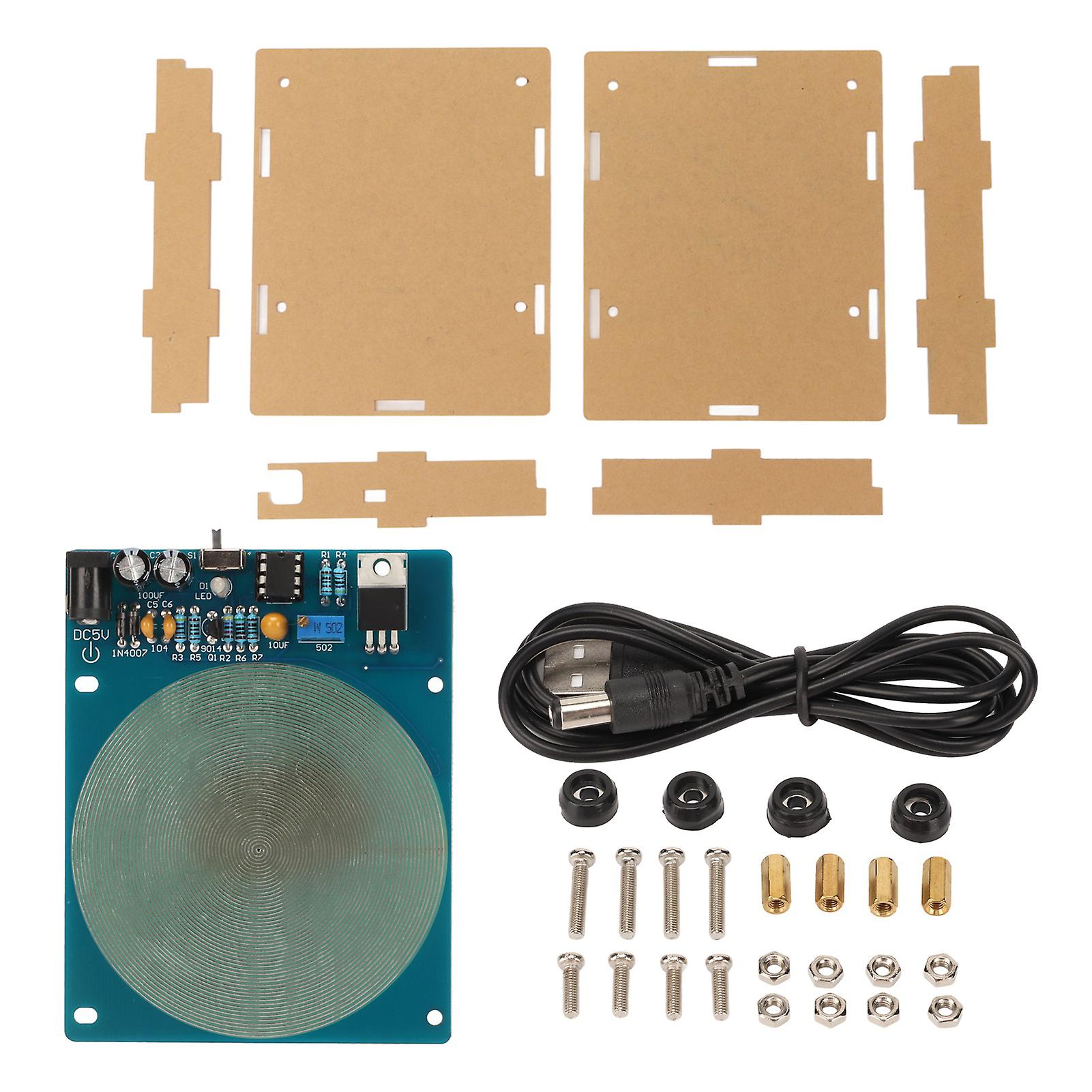 Générateur d'ondes Schumann 7,83 Hz 5 W, générateur d'ondes de pouls ultra basse fréquence pour améliorer le sommeil avec alimentation USB