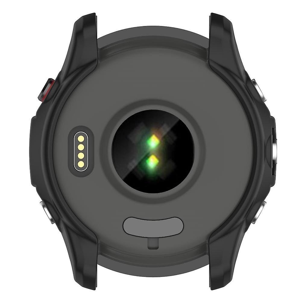 Soft TPU Case Frame Shell Compatible for Garmin Forerunner255 Shockproof Bumper Case Cover Smartwatch Accessories
