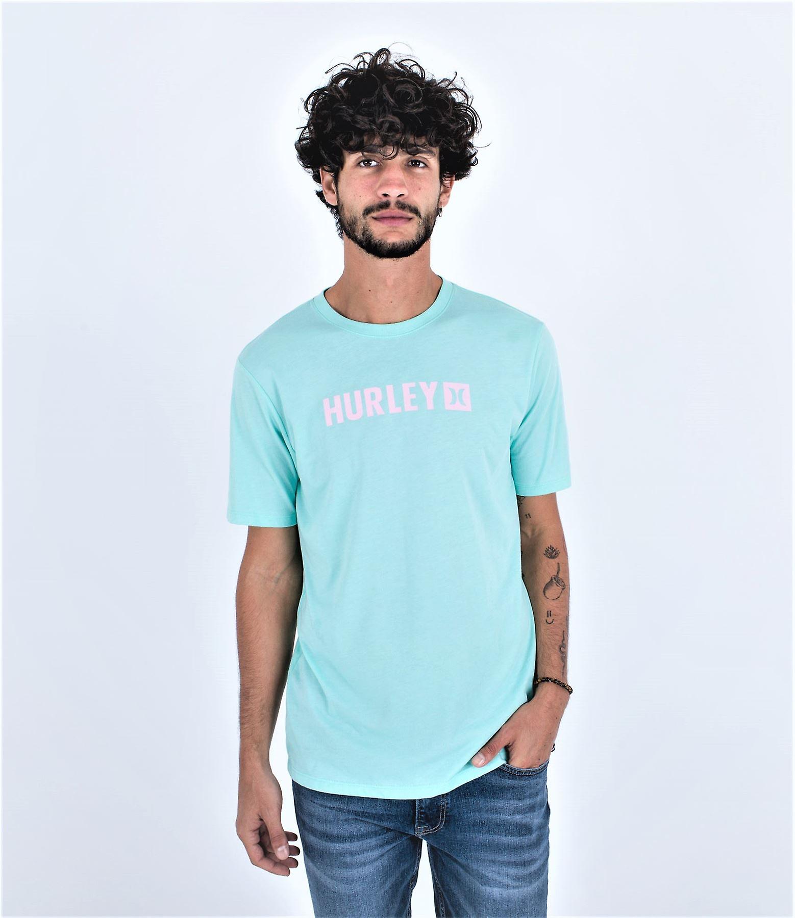 Hurley W Oceancare Totem Front Back Tee Maglietta, Marshmallow, XS Donna