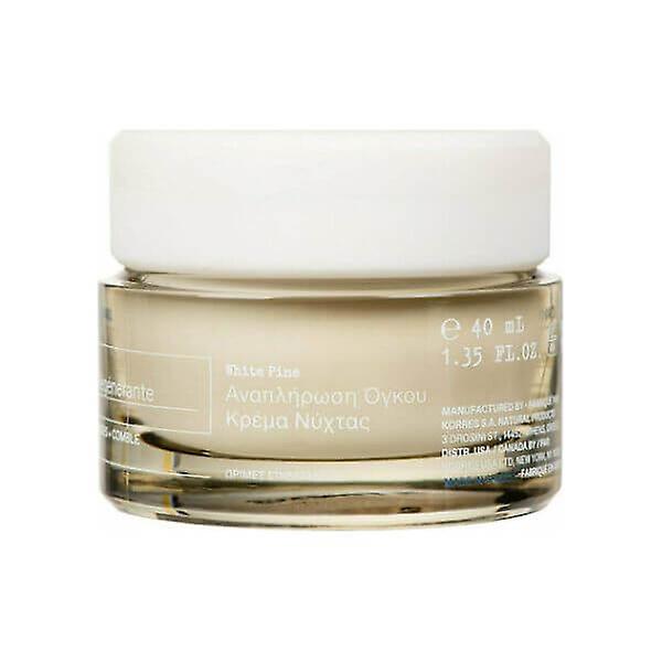 Korres White Pine Night Cream for Volume Restoration, Nourishment & Deep Wrinkles 40ml