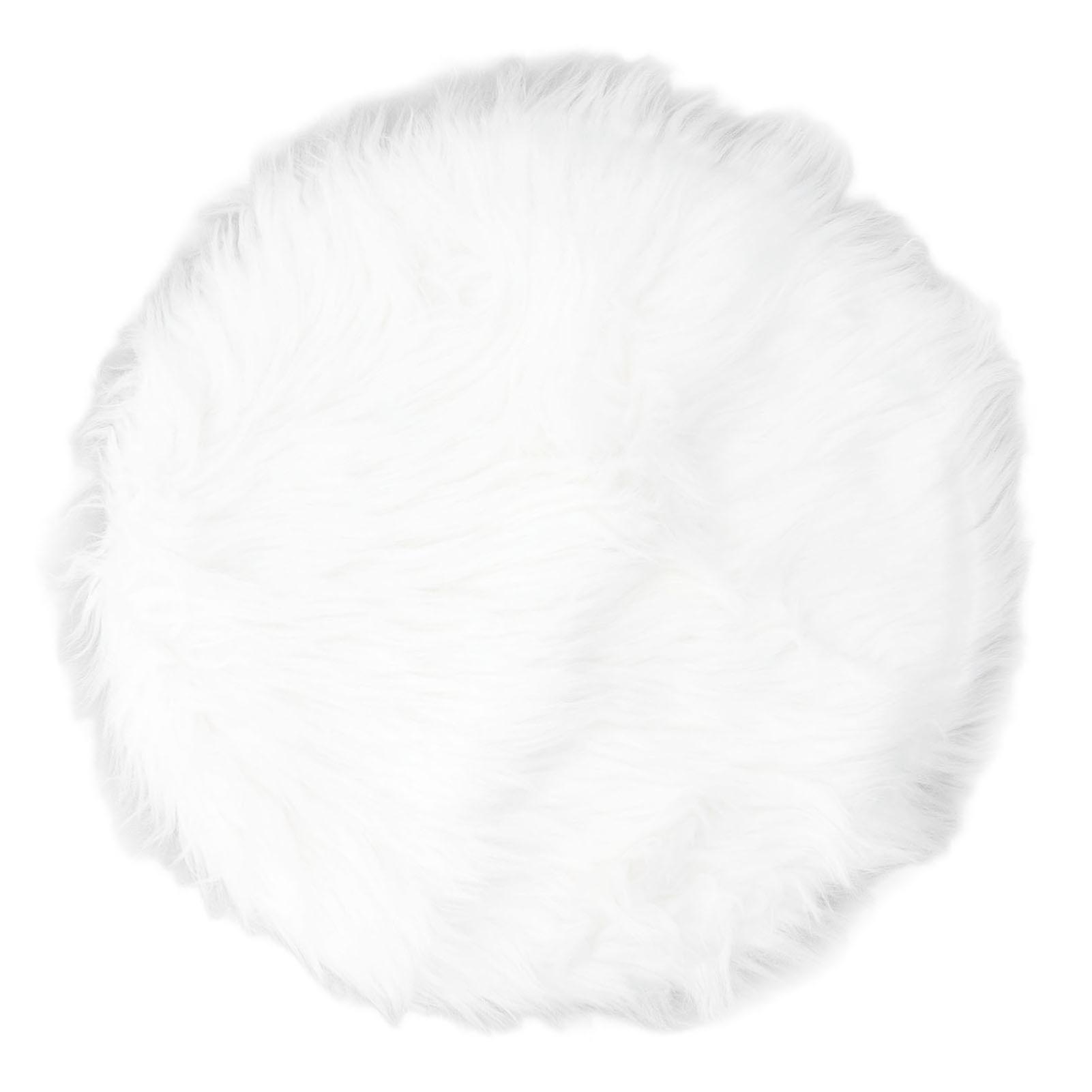 Pet Electric Blanket Plush Dog Heating Pad 40cm White Adjustable