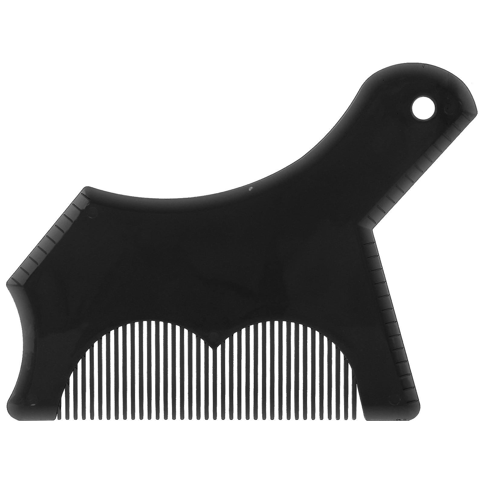 Men's Beard Shaping Tool & Template Black