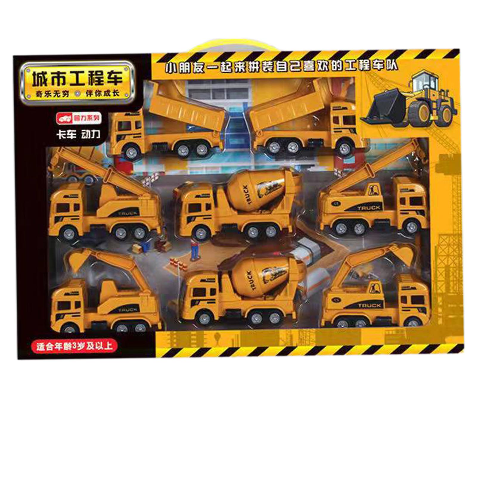 Toy Car Set Engineering Play Simulatie Constructie / Fire Engine Vehicle Model