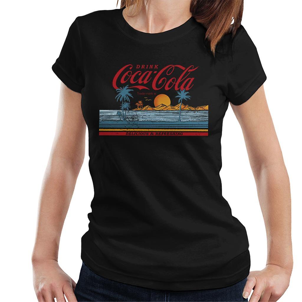 Coca Cola Delicious And Refreshing Ocean Waves Women's T-Shirt