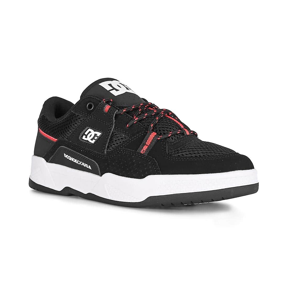 Tênis de Skate DC Construct - Preto/Coral Quente