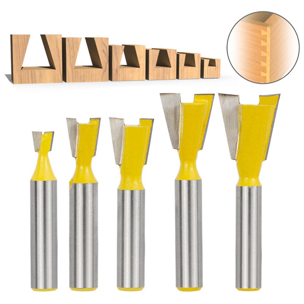 8Mm Shank Dovetail Milling Cutter Slotting Woodworking Carving Router Bit For Woodworking Engraving Bit