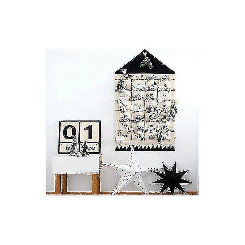 Fillable Advent Calendar With 24 Pockets And Christmas Calendar