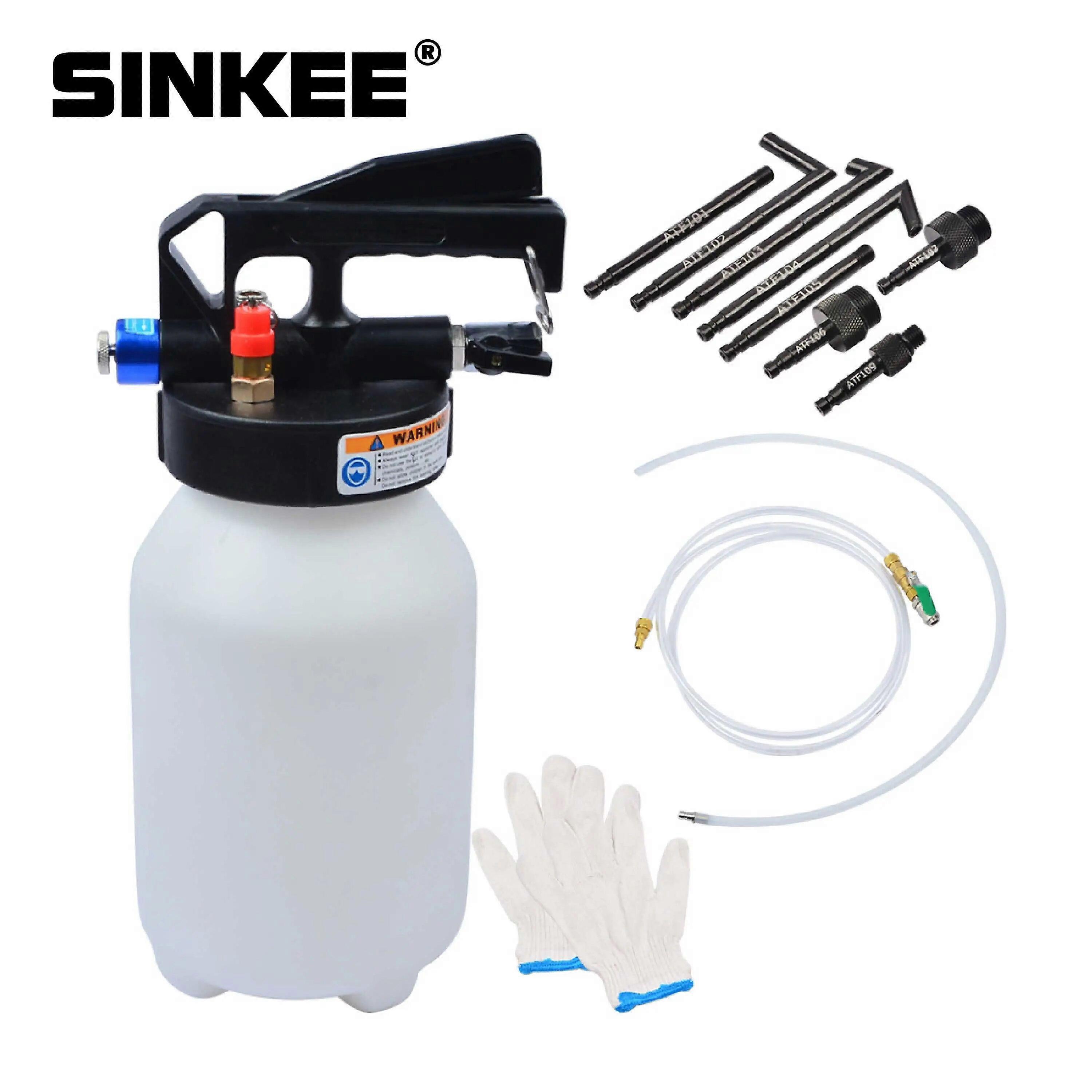 3L Air/Pneumatic ATF Refill System Dispenser Oil and Liquid Extractor Automatic Transmission Fluid Pump Tool Set No.38911