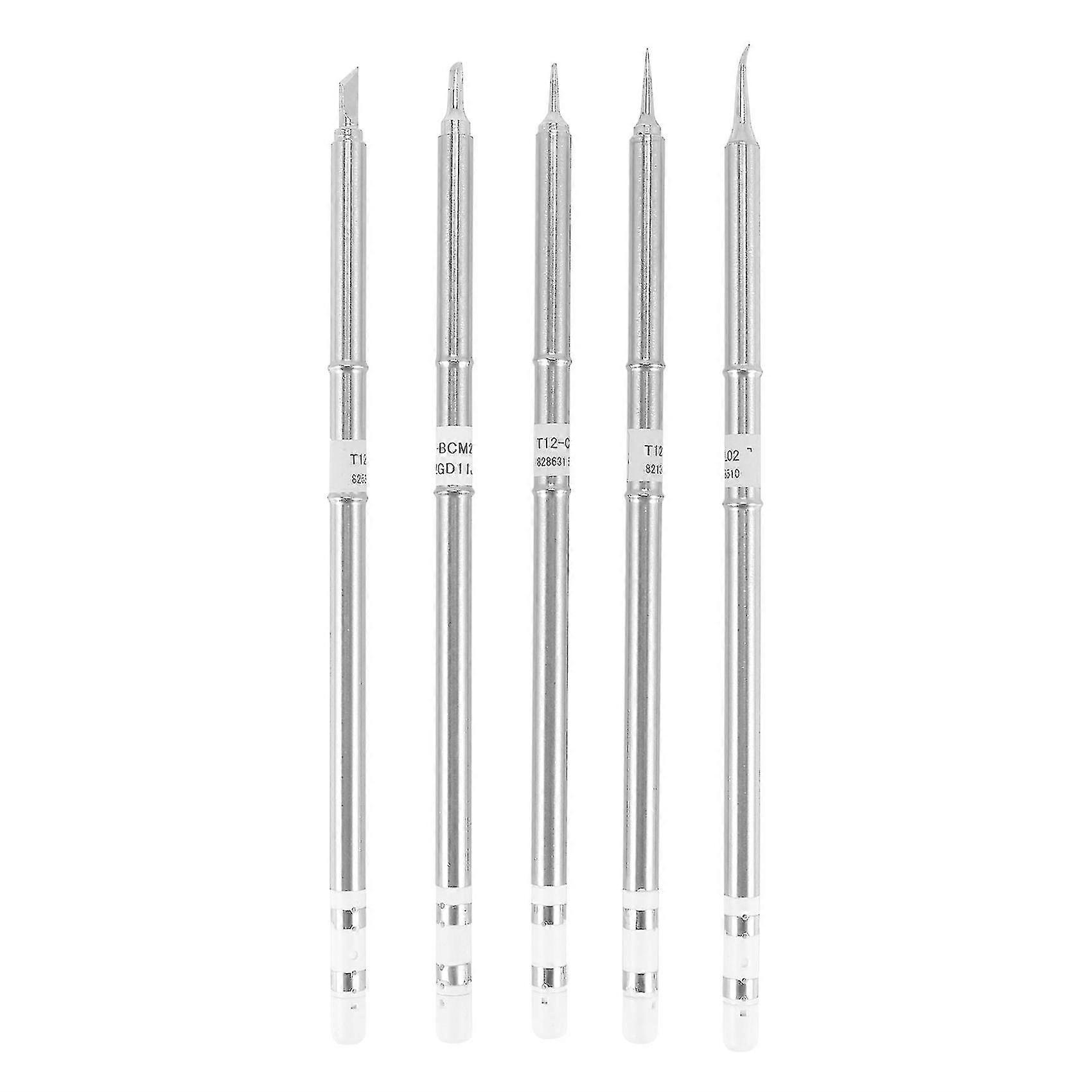T12 Soldering Iron Tips Set T12-bcm2 Ku C1 Jl02 For Cellphone Mobilephone & Computer Repairing