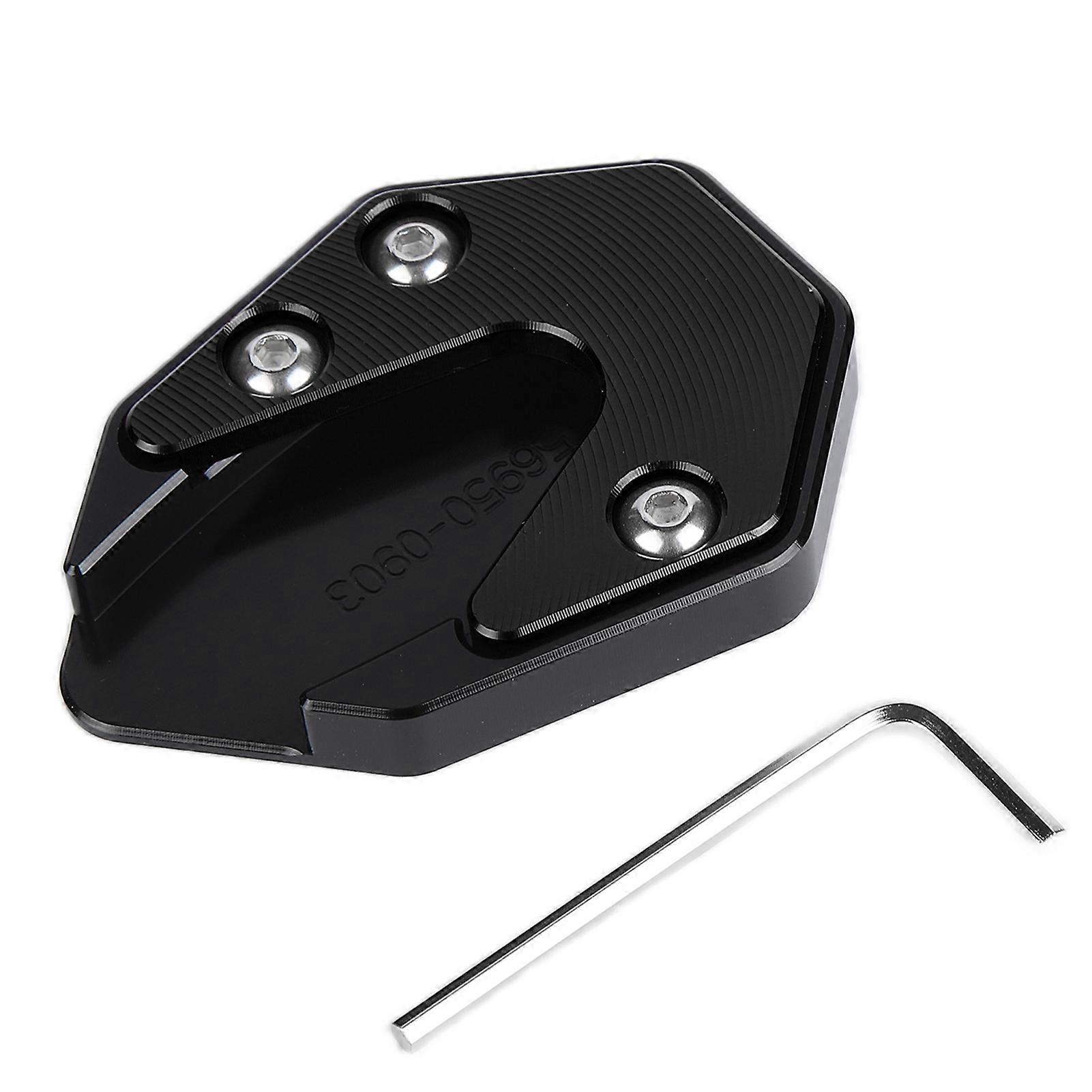 Motorcycle Kickstand Side Stand Extension Plate Replacement for Forza300 Forza250 MF08 20182020Black E2U213