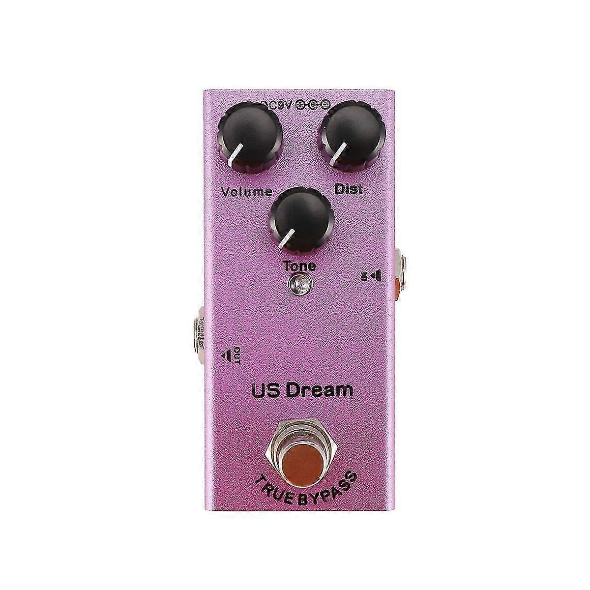 Mini Elgitarr Effektpedal Elgitarrpedal US Dream för Elgitarr