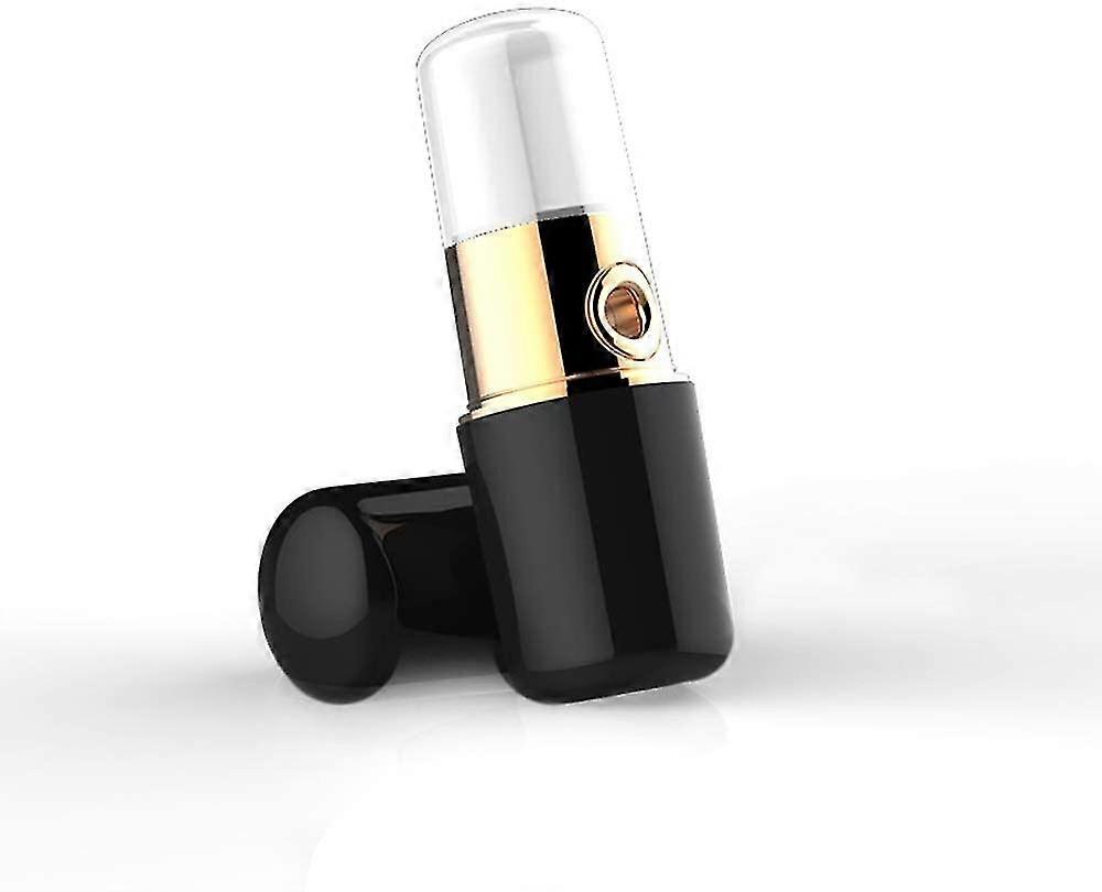 Face steaming instrument new creative lipstick styling moisturizing instrument nano handheld spray black