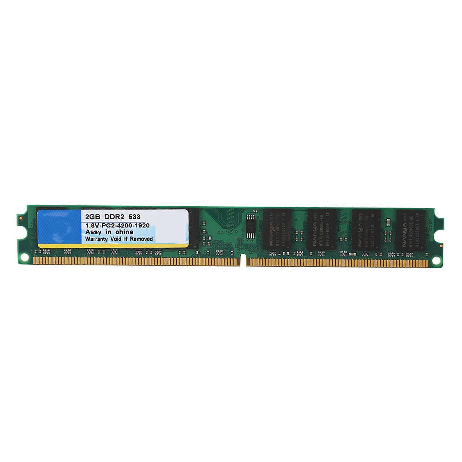 xiede DDR2 533MHz 2G 240Pin For Desktop Motherboard Memory RAM Fully Compatible