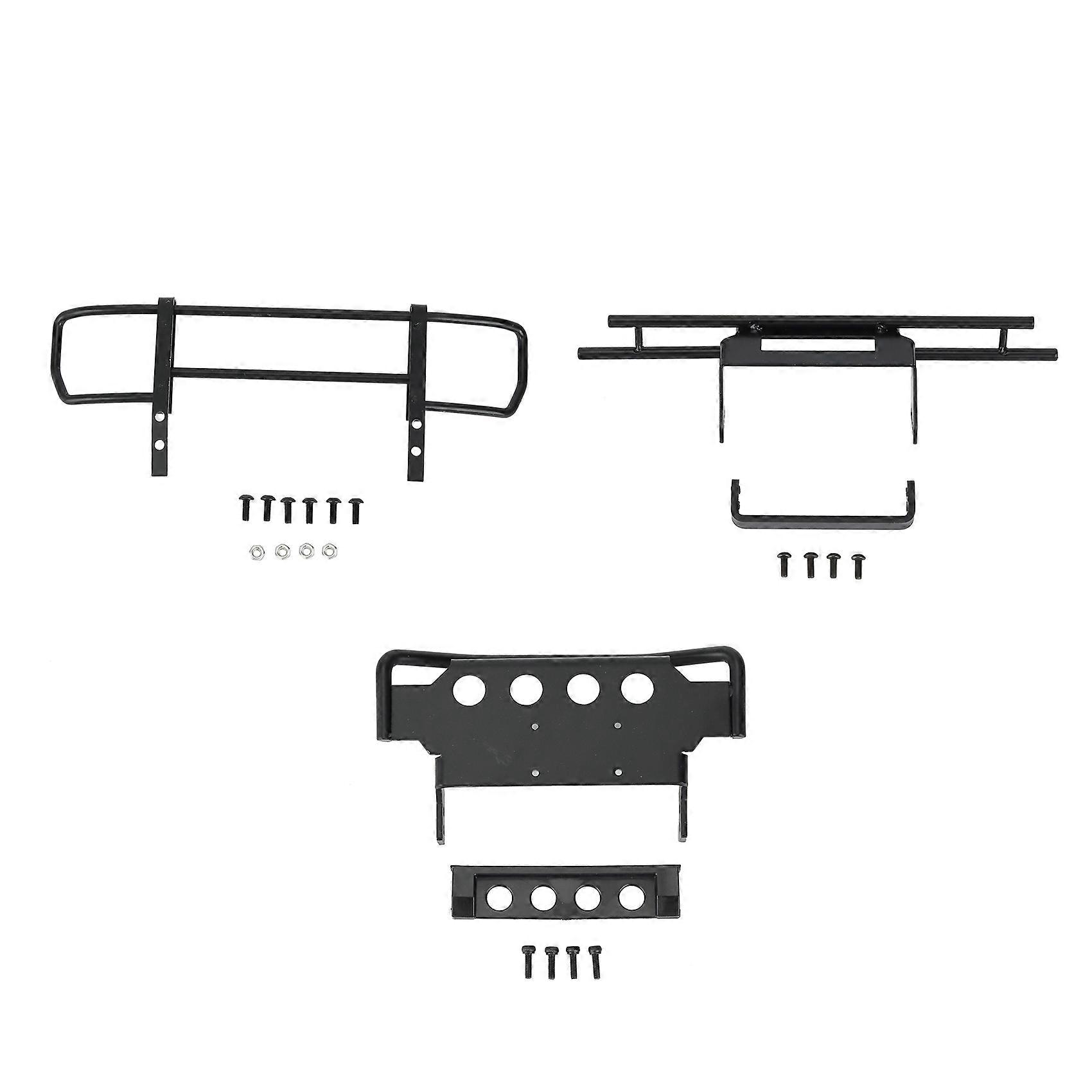 New RC Car Metal Front Rear Bumper for 1:10 RC Crawler TRX4 G500 TRX6 G63 6X6 Upgrade Parts