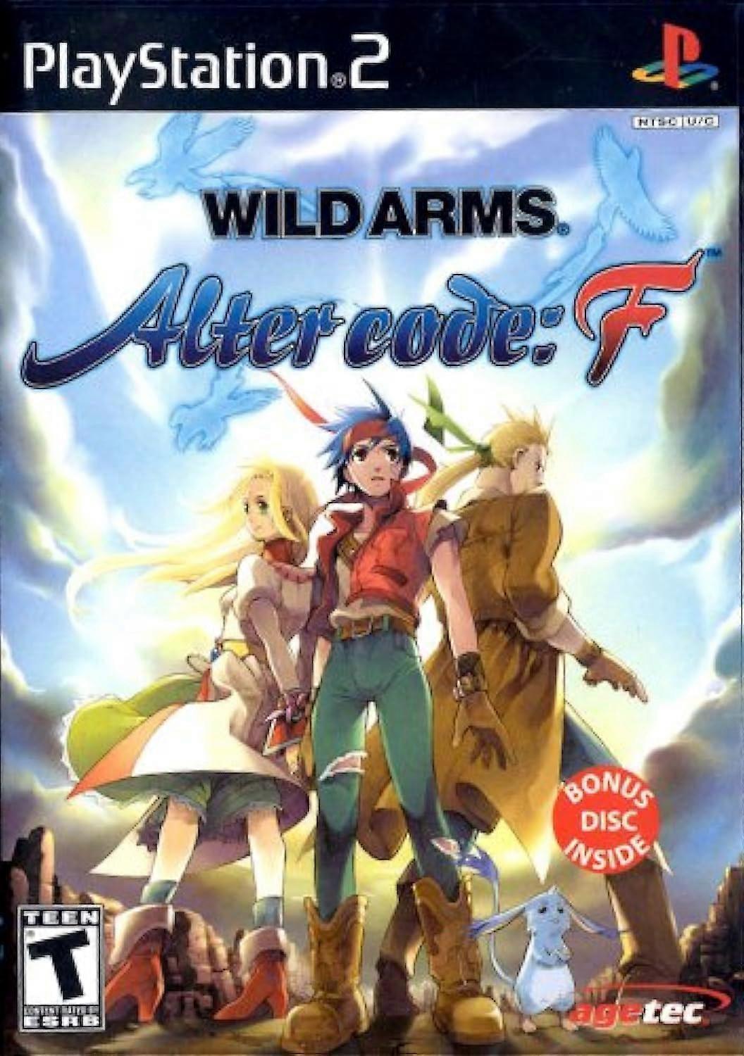 Wild Arms Alter Code F  Game -  - PAL - New & Sealed