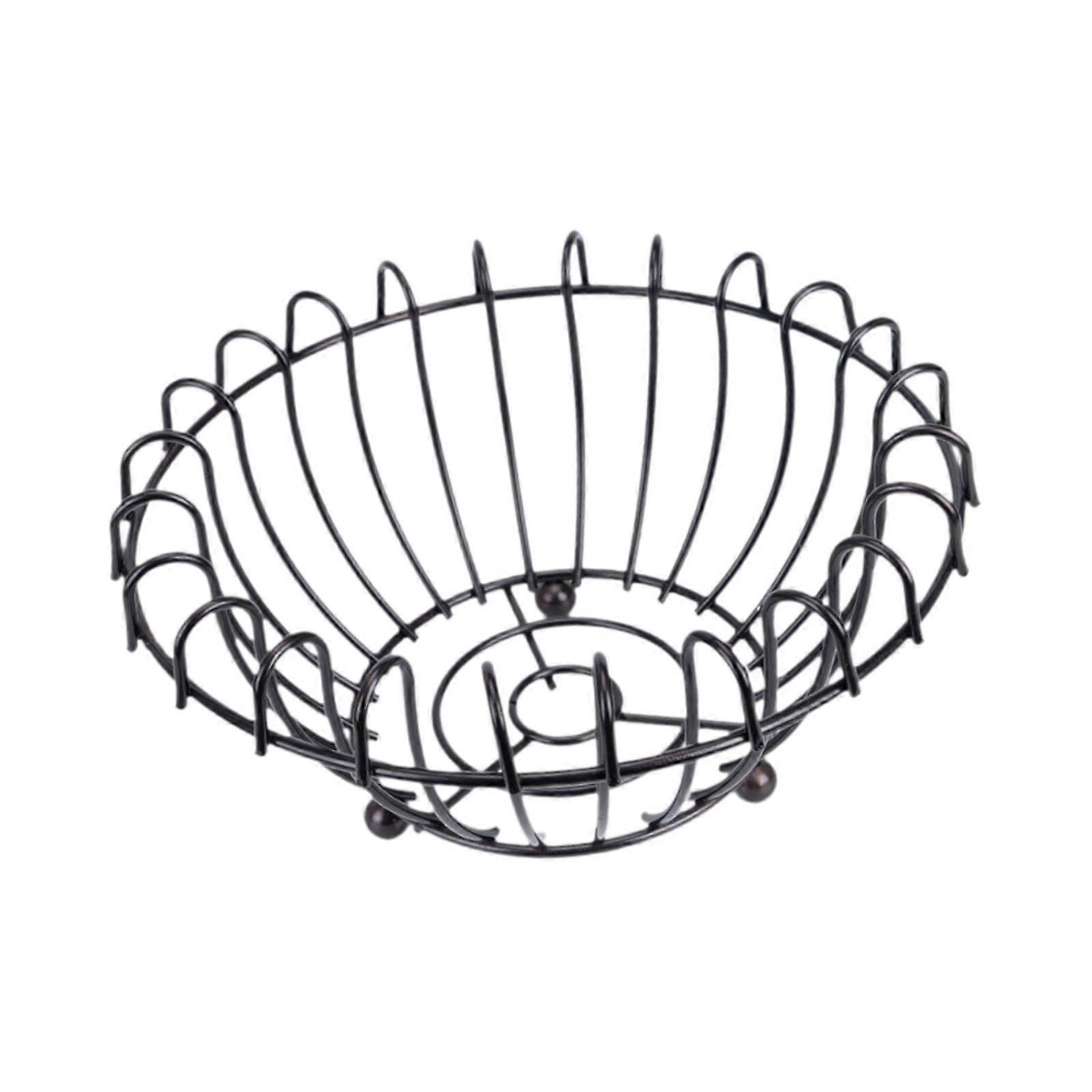 Fruit Holder Wire Basket Fruit Basket Stand for Coffee Pod Cupcake Vegetable