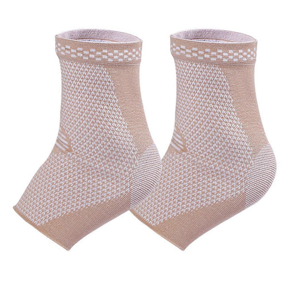 Nylon knitted ankle support, compression support to prevent sprain