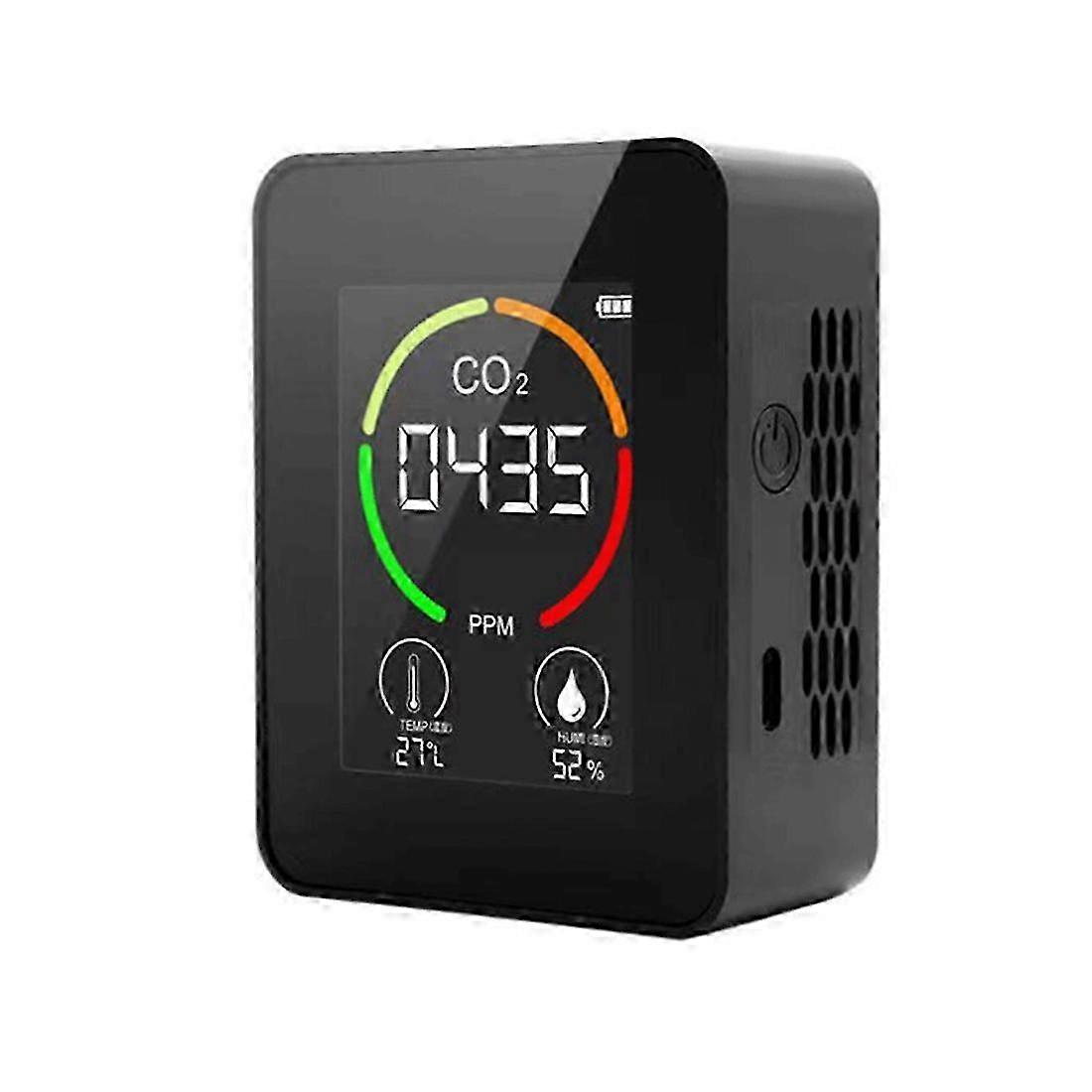 CO2 Detector Formaldehyde Detector HCHO Air Quality Detector Intelligent Air Detector Temperature Humidity Sensor Tester