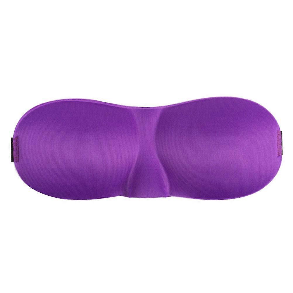 Sleep Mask Lightweight Comfortable Super Adjustable 3D Contoured Eye Masks Night Blindfold Eyeshade for Sleeping Travel Work Naps (Purple)