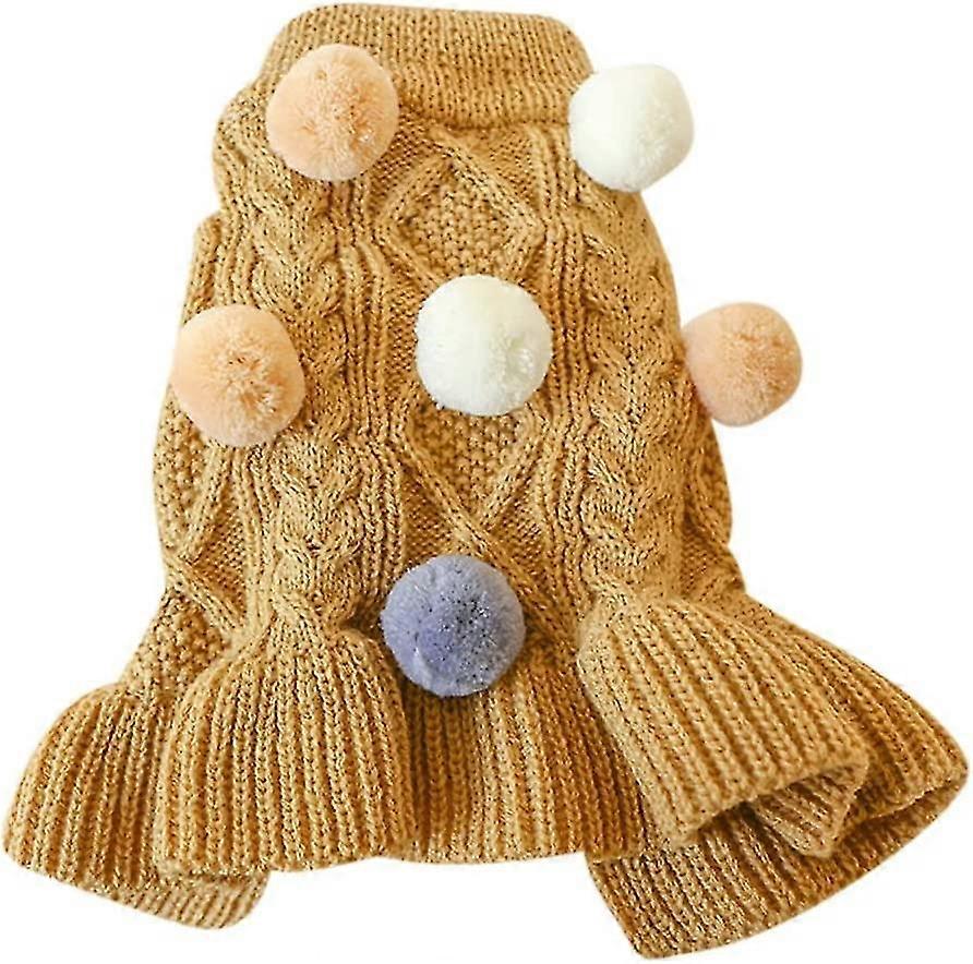 Pet Dog Clothes Winter Knitted