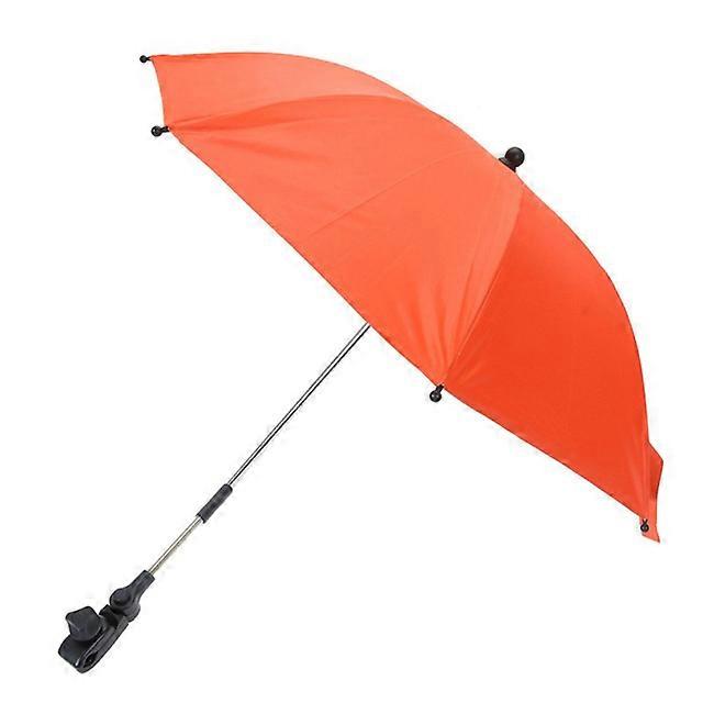 Adjustable Umbrella UV Protection Parasol Rain Sun Brolly Sun Visor Pram Shade Cover Baby Stroller Pram Pushchair Wheelchair