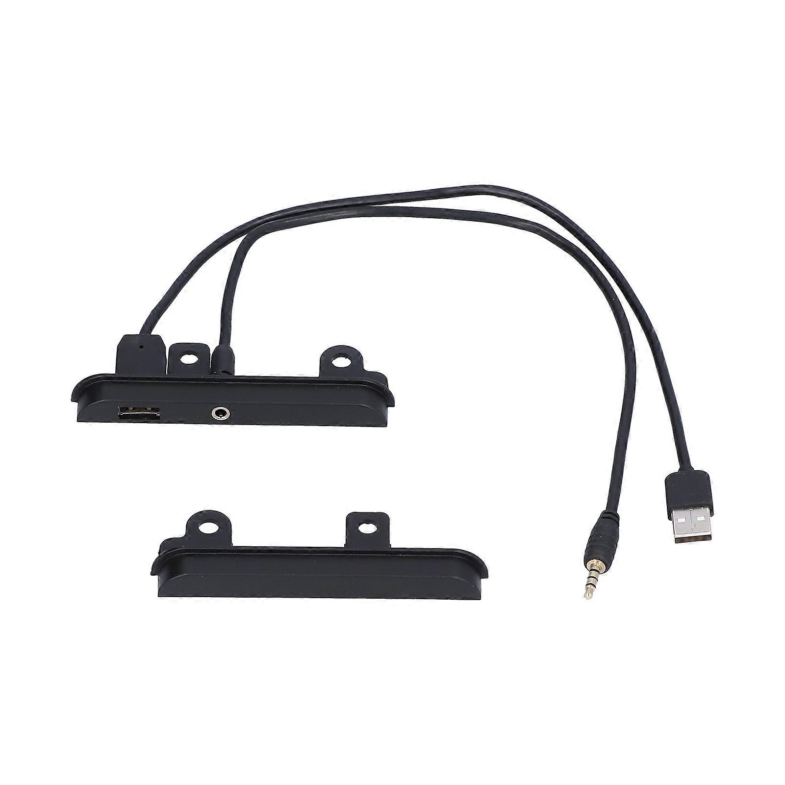 2?Din Car Stereo Fascia Kit with AUX USB Replacement for Avensis ACM20R / ACM21R 2000?2009