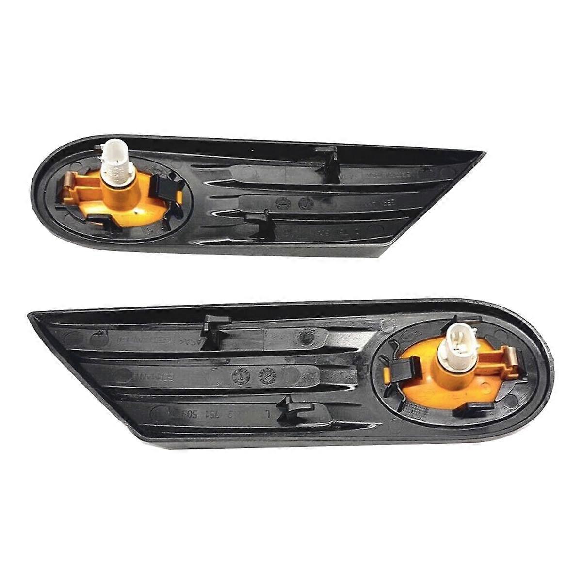 1Pair Indicator Light 63132751503/63132751504 for MINI R55 R56 R57 R58 R59 07-13 Side Marker Signal Trim Panel