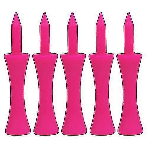 Trixes 100 Bright Pink Castle Golf Tees