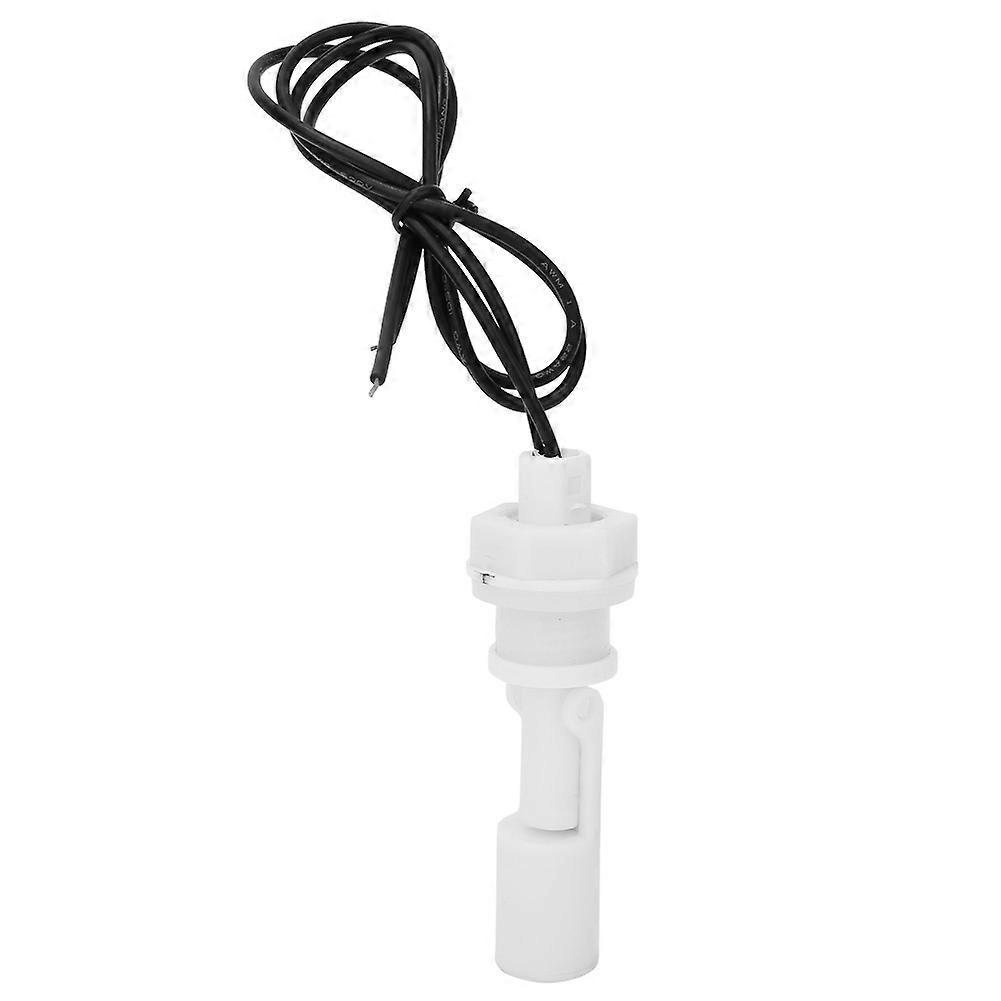 2Pcs Water Level Sensor Switch Side Mounted White PP Plastic Liquid Float Switch 16mm DC0-110V