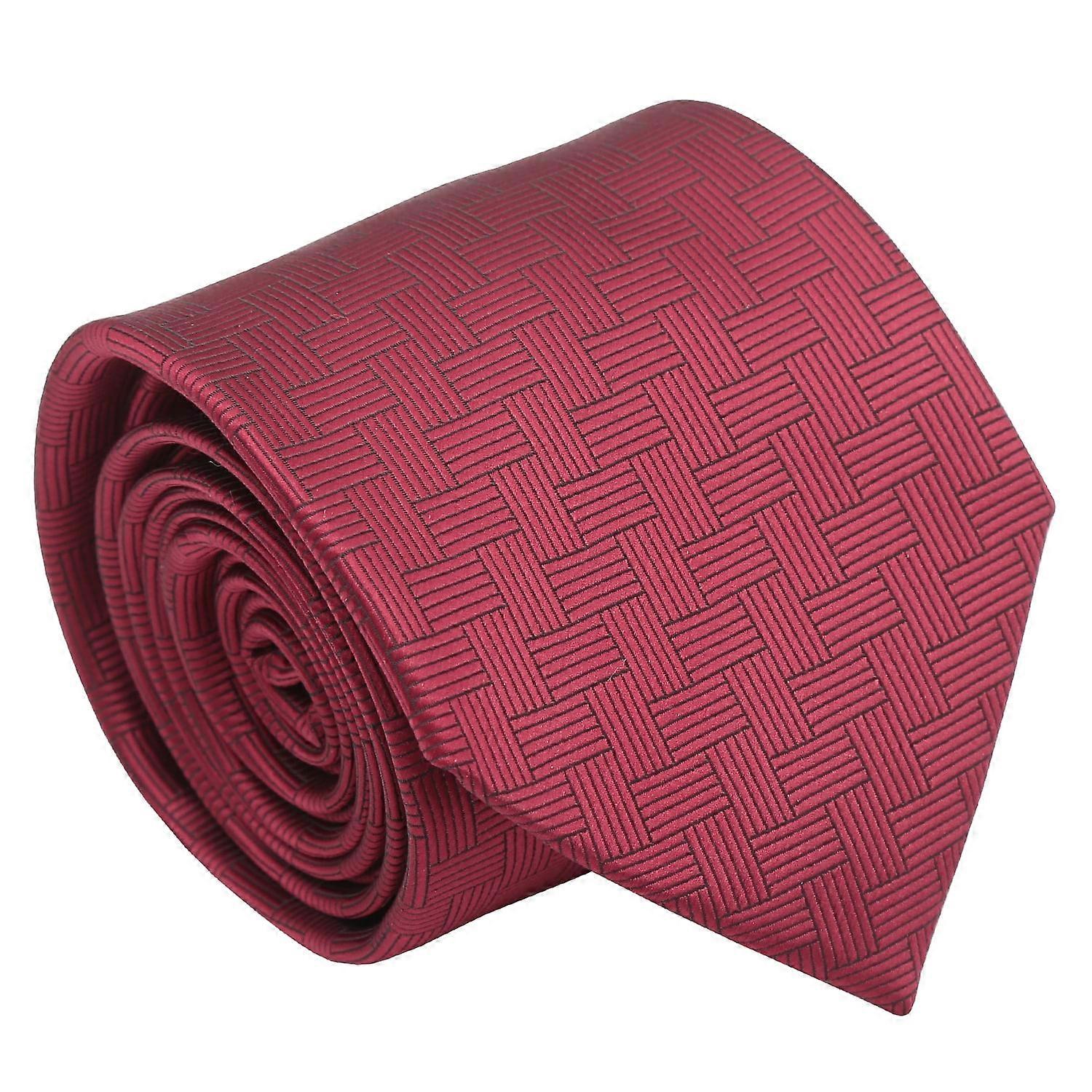 Burgundy Raffia Basket Tie