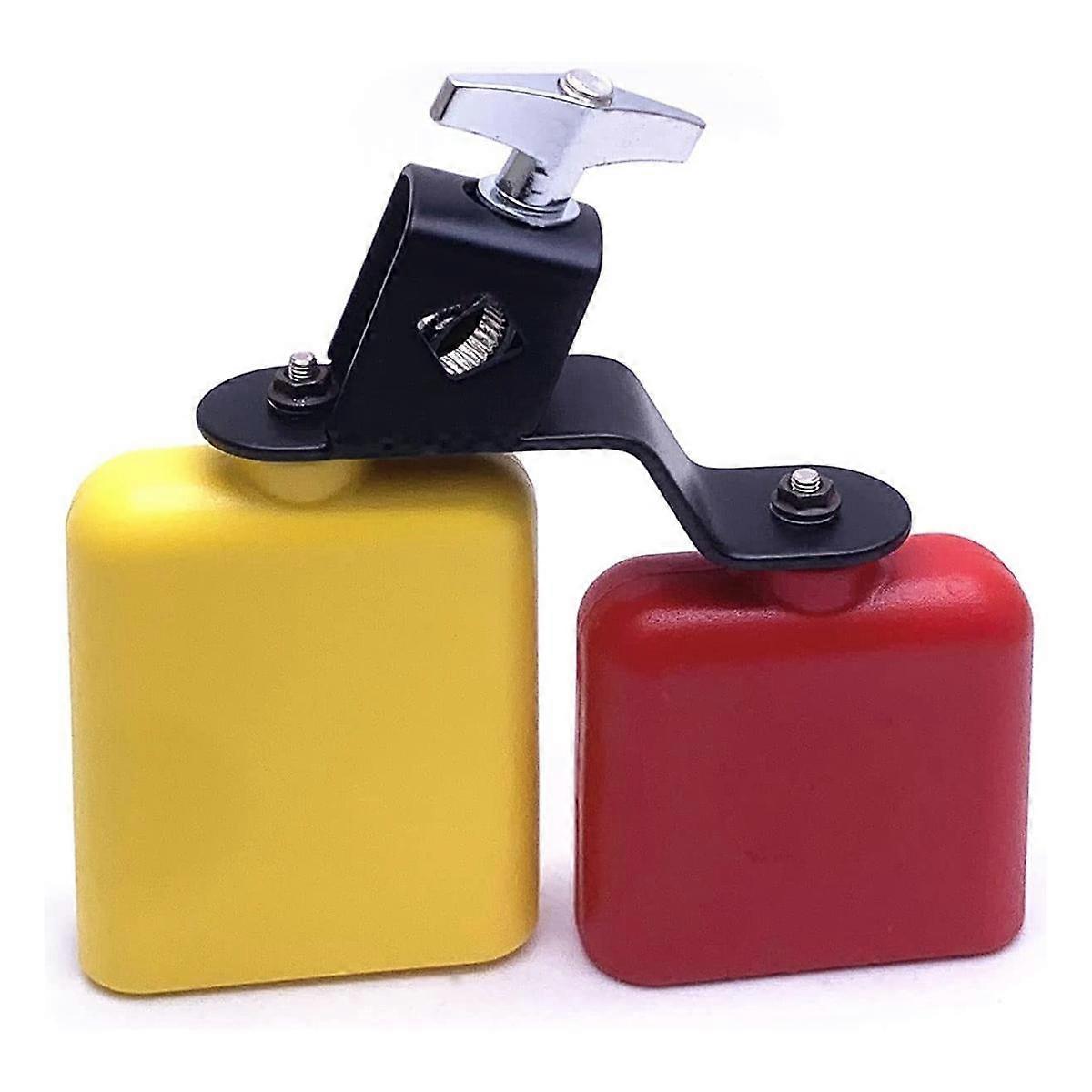 Jam Block Musical Percussion Instrument Latin Drum Instrument Dual Mounted for Percussion Musical (
