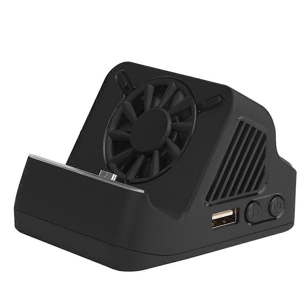 Switch Portable Multifunction TV Projector Charging Dock+Cooling Fan USB 3.0 Port for Console