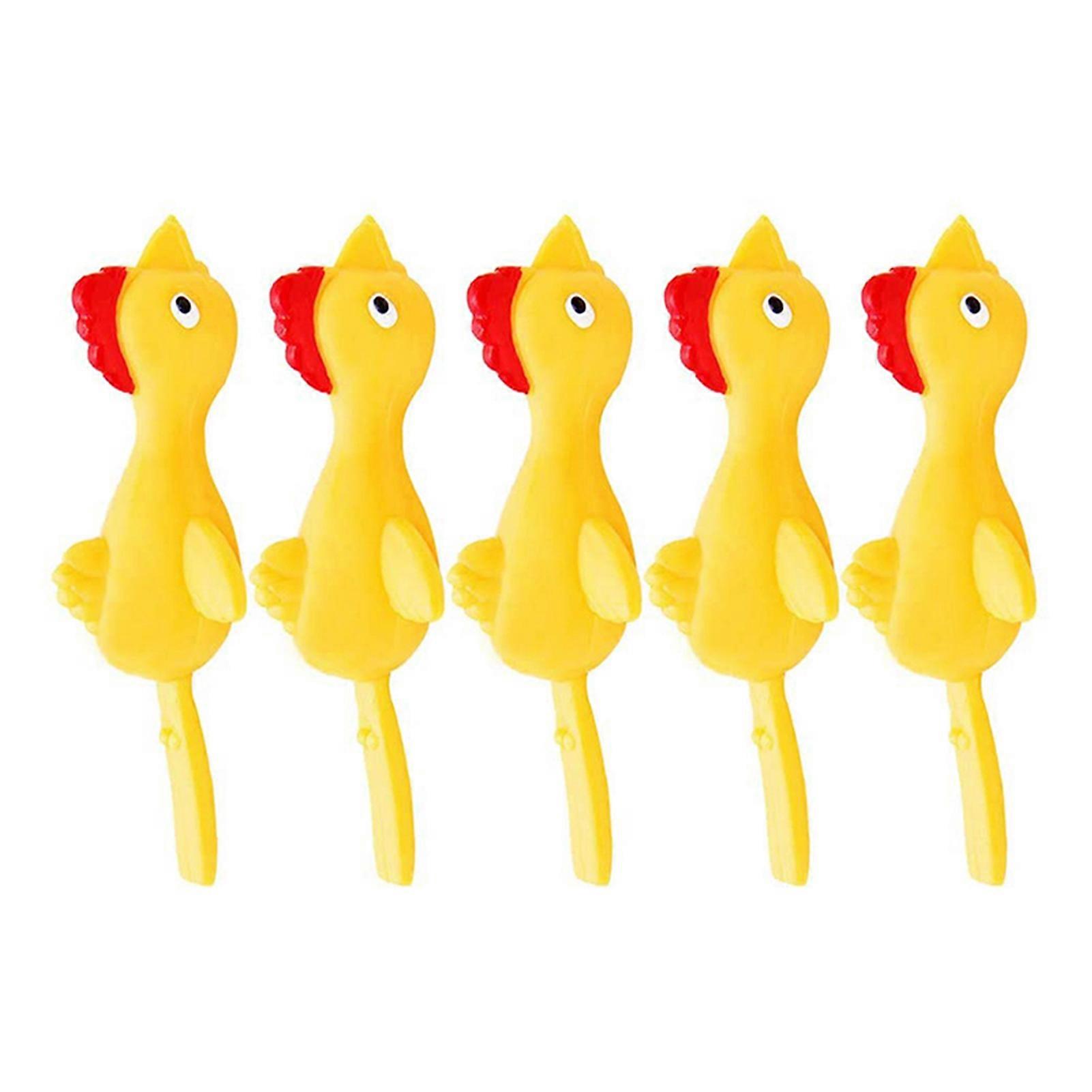 Finger Catapulted Turkey Creative Flying Chicken Toys Cute Decompression Toy Novelty Gifts for