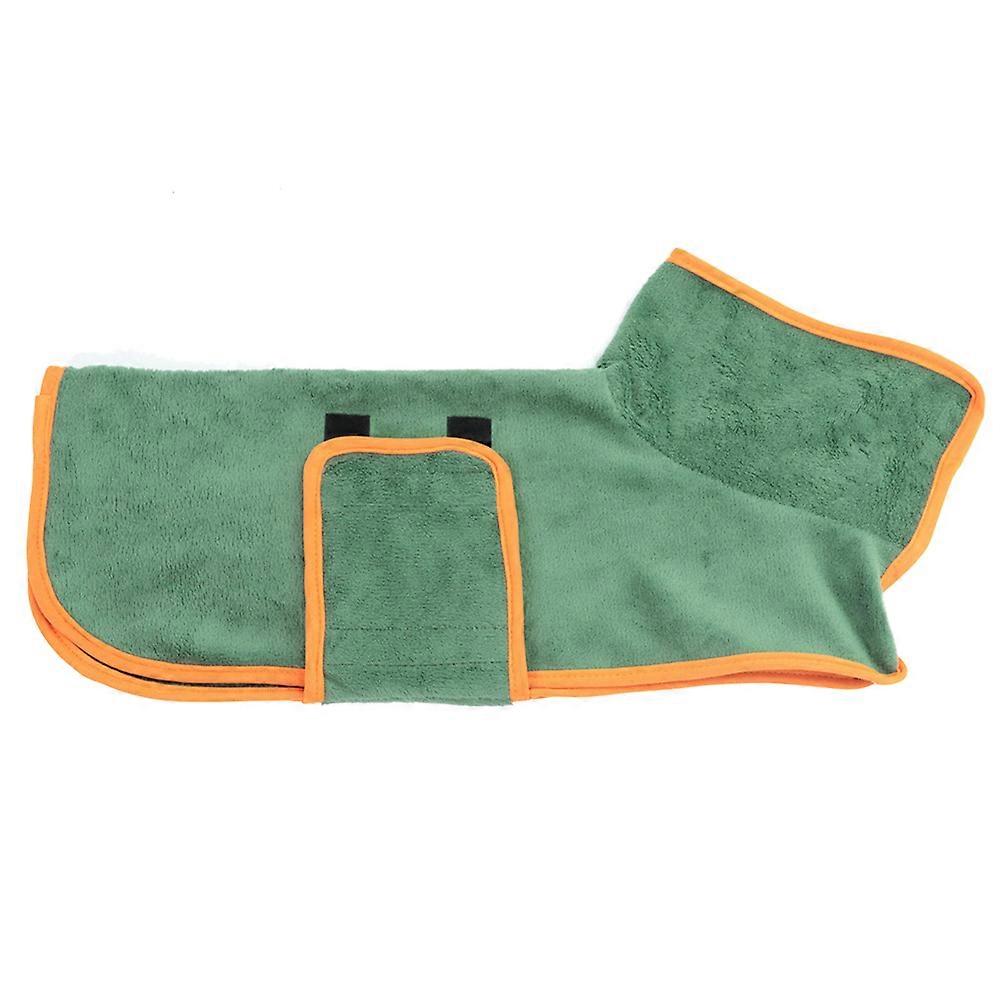 Pet Drying Coat Absorbent Bathrobe Towel Dog Super Fast Drying Moisture Bath Bags Robe Soft Adjusta