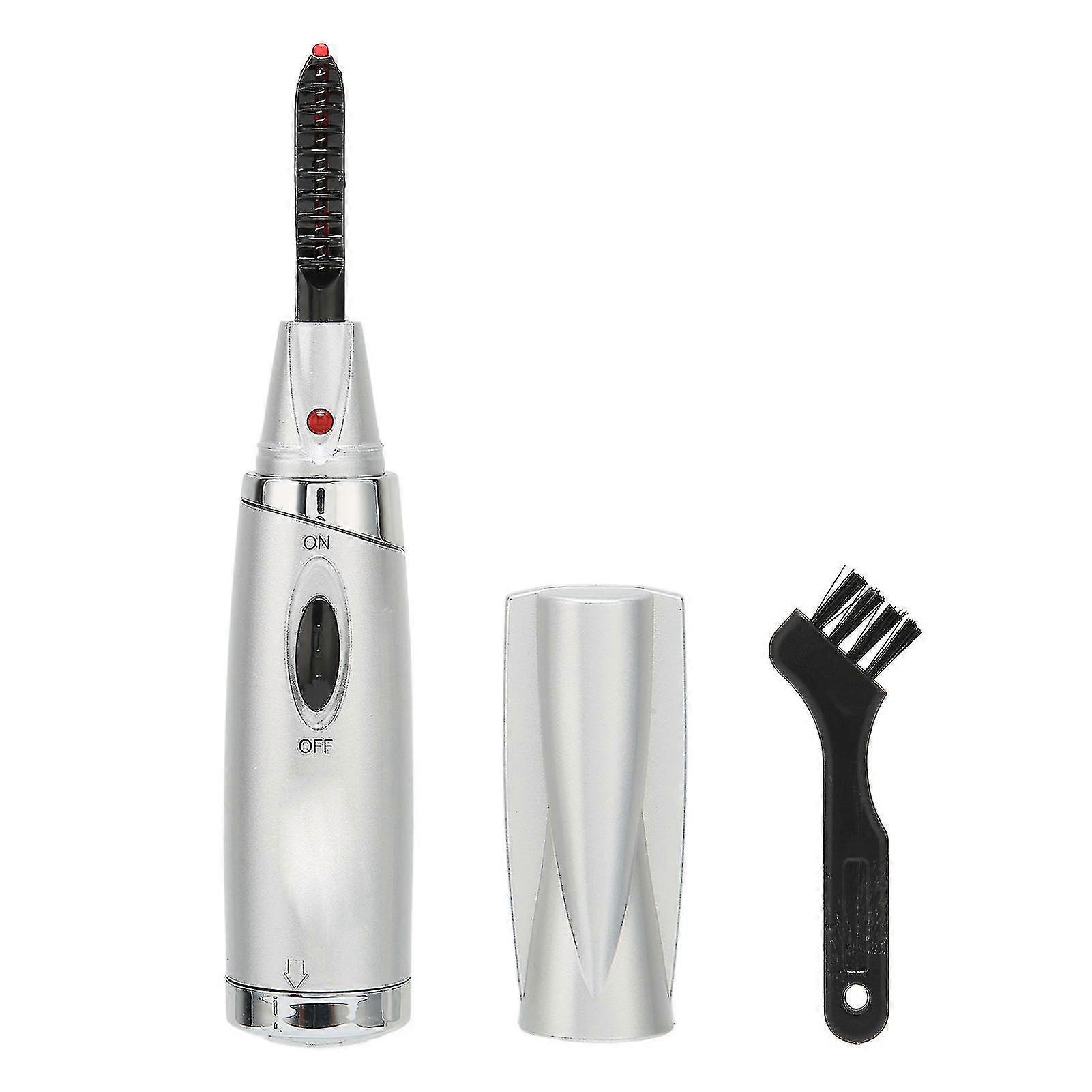 Eyecurl Electric Heated Eyelash Curler Long Lasting Lash Curlers Curl Tools for Quick Natural Curling for WomenSilver