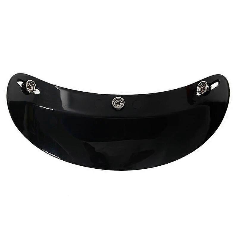 New Hot Universal 3 Snap Visor Face Shield Lens For Motorcycle Helmets Open Face