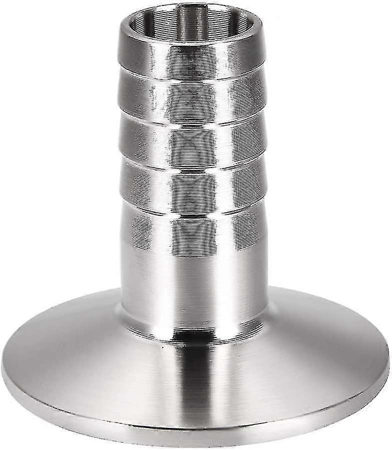 Yaju Clamp Fitting Hose Barbed Fitting Hose Valve Pipe Fittings(1pcs,silver)