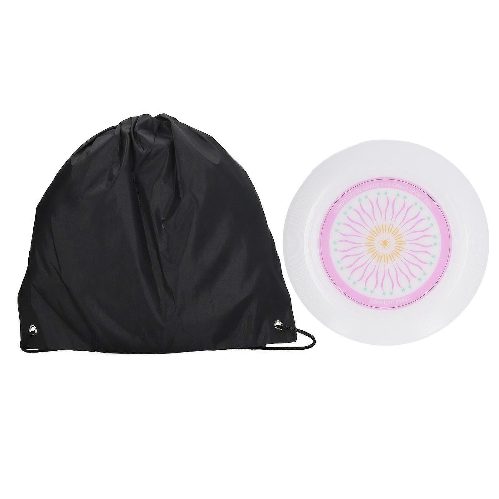 屋外フライングディスク大人用ポータブルフィットネススポーツビーチルミナスフライングディスクコンペティションキャンプピンク