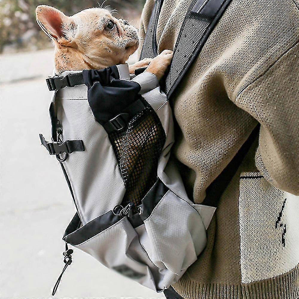 Dog Carrier Backpack For Small And Medium Pets Front Facing Adjustable