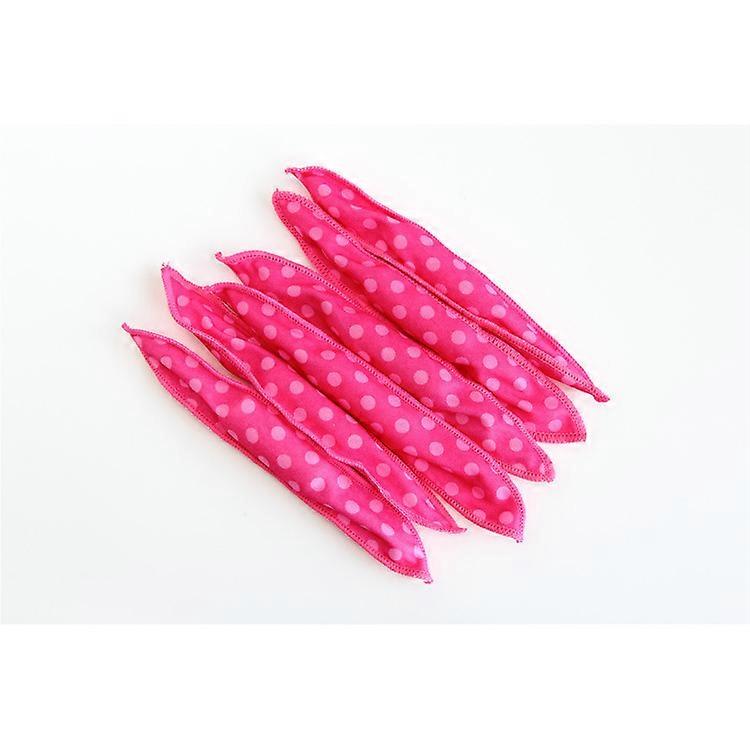 10pcs No Heat Curling Band Heat Free Curling Iron Sleep Soft Sleep Free Styling Sticks