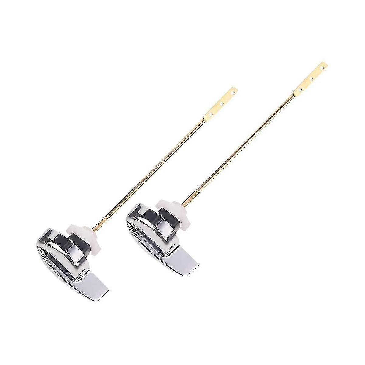 Toilet Tank Flush Lever Handle Universal Side Mount Toilet Handle Replacement Trip Lever Fits Most Toilet Straight