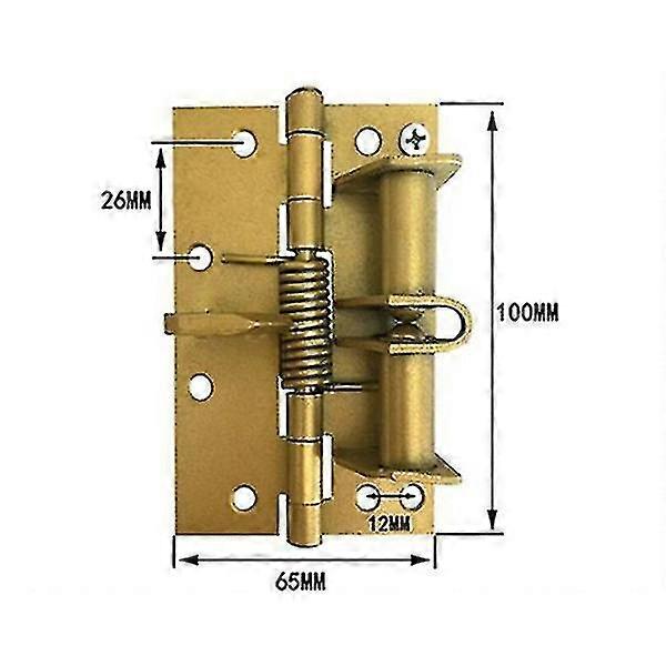 Spring Hinge For Automatic Self Closing Doors With Multifunctional Door Closing Hinge1pcs