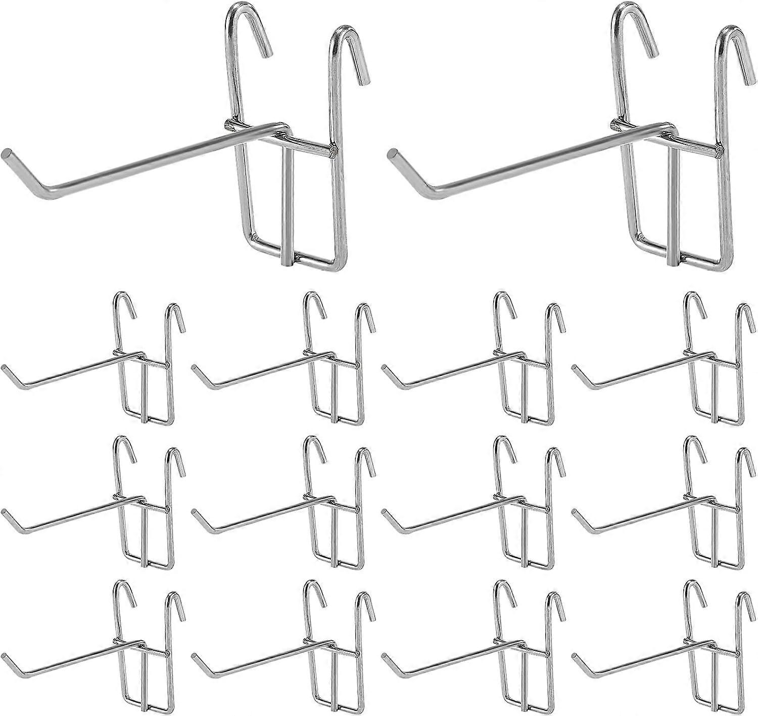 30 Pack Iron Pegboard Hooks - 10cm