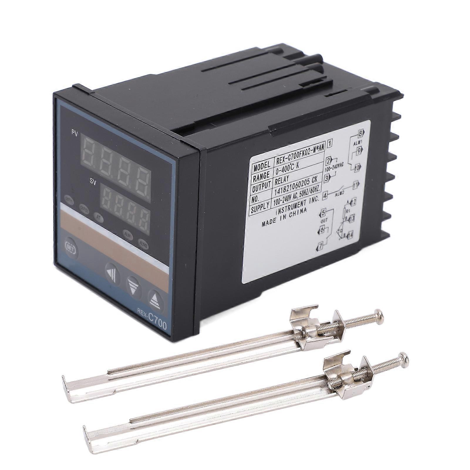 REXC700FK02M*AN Temperature Controller Digital Display Intelligent High Accuracy Thermometer 100V240V